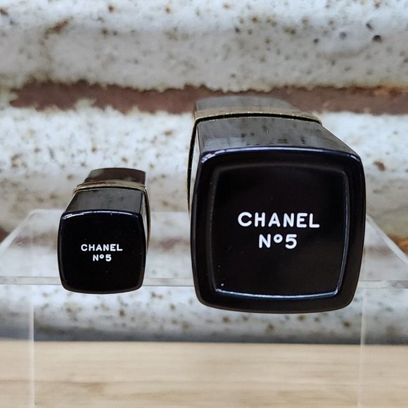 Chanel No 5 Set 1959 Vintage Cologne Spray 1.5 Oz & 1/4 Oz With Box - Picture 8 of 10